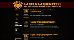 Desktop Screenshot of goldengoblinpress.com